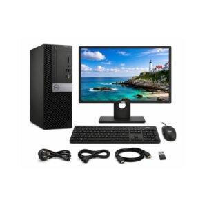 Dell OptiPlex 7060 Tower Full Desktop Package i5 8th 8/16GB 256/512GB SSD Win11 ( Renewed )