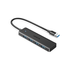 UGREEN USB 3.0 4-Port Hub CM219 5Gbps High Speed Data Splitter Adapter (New)