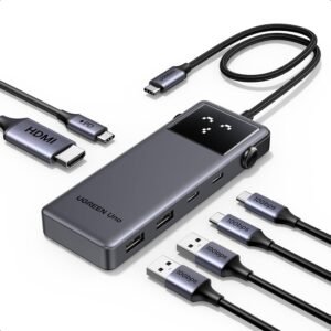 UGREEN Uno 6-in-1 USB-C Hub 4K HDMI 100W PD 10Gbps USB Dock Adapter