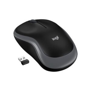 Logitech M185 Wireless Optical Mouse 2.4GHz USB Nano Receiver 1000 DPI Black