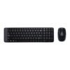 Logitech MK220 Wireless Keyboard and Mouse Combo Compact 2.4GHz USB Black