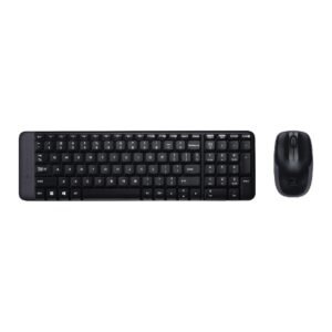 Logitech MK220 Wireless Keyboard and Mouse Combo Compact 2.4GHz USB Black