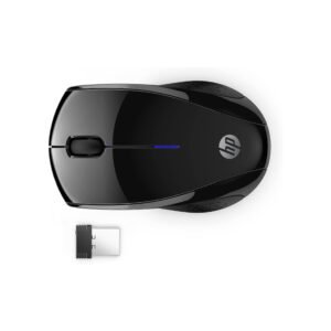 HP 220 Silent Wireless Mouse 391R4AA 2.4GHz USB Optical 1300 DPI Black Mouse