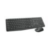 Logitech MK235 Wireless Keyboard and Mouse Combo 2.4GHz USB Receiver Black