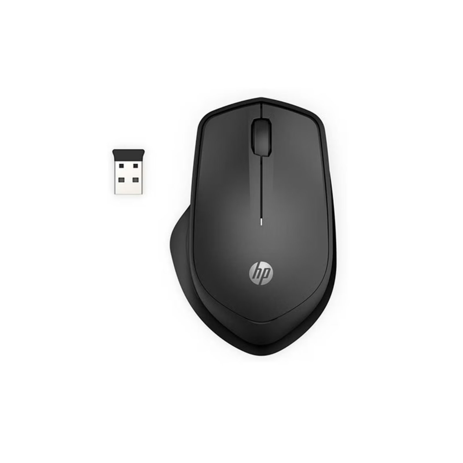 HP 280 Silent Wireless Mouse 2.4GHz USB Optical 1600 DPI Ergonomic Black
